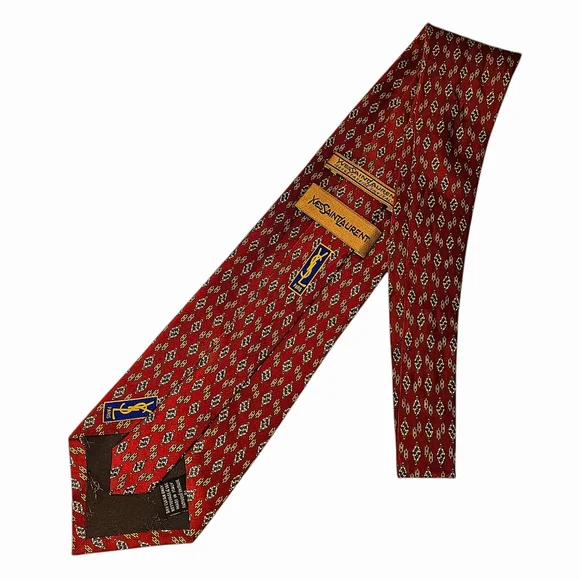 YVES SAINT LAURENT TIE - Picture 2 of 12